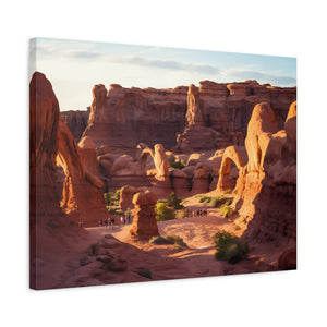 Arches National Park Matte Canvas – Radiata Pine - Dipaliz - Prints