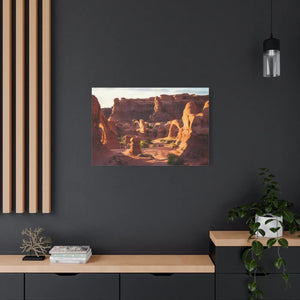 Arches National Park Matte Canvas – Radiata Pine - Dipaliz - Prints