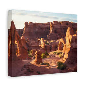 Arches National Park Matte Canvas – Radiata Pine - Dipaliz - Prints