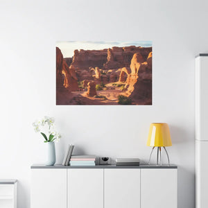 Arches National Park Matte Canvas – Radiata Pine - Dipaliz - Prints