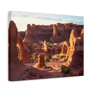 Arches National Park Stunning Matte Canvas Wall Art - Dipaliz - Prints