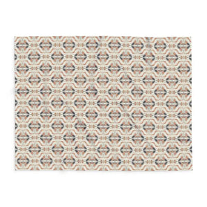 Home Decor - Arctic Fleece Blanket - Geometric Cozy Throw Neutral - Dipaliz