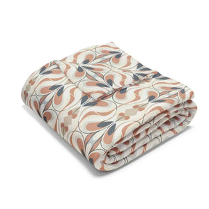 Home Decor - Arctic Fleece Blanket - Geometric Cozy Throw Neutral - Dipaliz