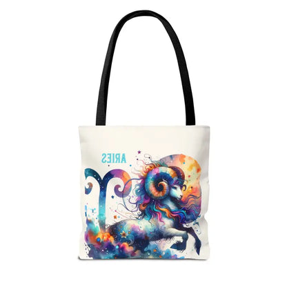 Aries Zodiac Aop Tote Bag - Bags