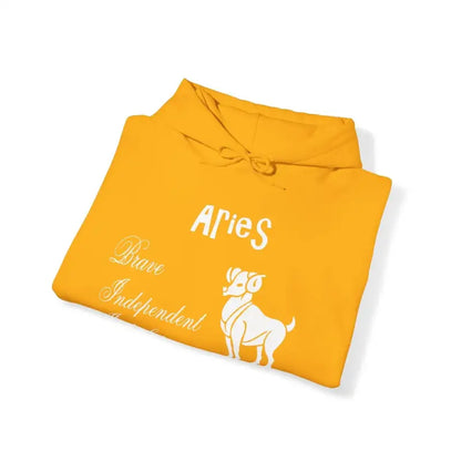 Aries Zodiac Hooded Sweatshirt: Ultimate Cozy Style! - Hoodie