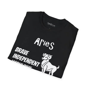 Aries Zodiac Sign Tee - Bold Trailblazer Style - Dipaliz - T-shirts