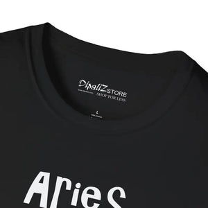 Aries Zodiac Sign Tee - Bold Trailblazer Style - Dipaliz - T-shirts