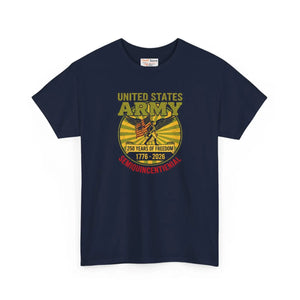 Army 250th Anniversary Cotton Military Tee Dipaliz - T-shirts - m