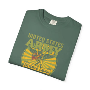 Army 250th Anniversary T-shirt, United States 1776–2026 Commemorative Tee - T-shirts - m