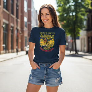 Army 250th Anniversary T-shirt, United States 1776–2026 Commemorative Tee