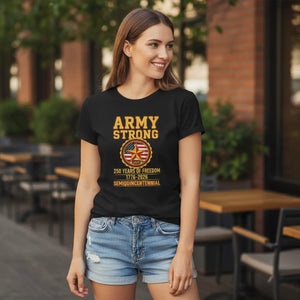 Army Strong T-shirt – Semiquincentennial Military - Dipaliz - T-shirts - m