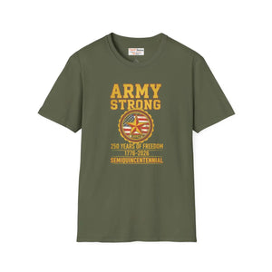 Army Strong T-shirt – Semiquincentennial Military Tribute - Dipaliz - T-shirts - m