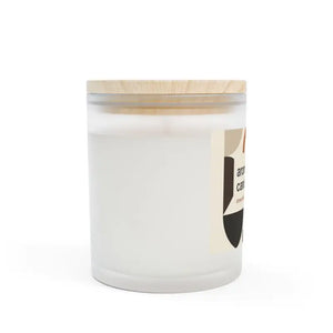 Frosted Glass Aromatherapy Candle - Soothing Glow Serenity - Dipaliz - Candles