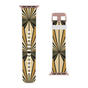 Art Deco Apple Watch Band - Sunburst Vintage - Dipaliz - Bands
