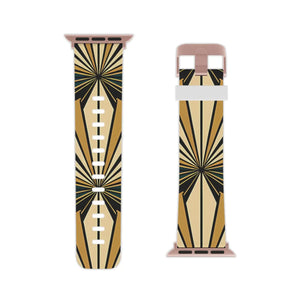 Art Deco Apple Watch Band - Sunburst Vintage - Dipaliz - Bands