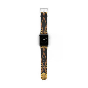 Art Nouveau Apple Watch Band - Vintage Faux Leather - Dipaliz - Bands