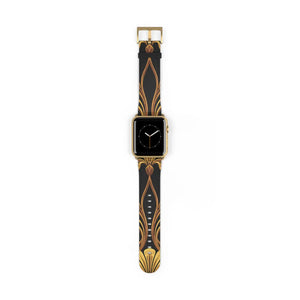 Art Nouveau Apple Watch Band - Vintage Faux Leather - Dipaliz - Bands