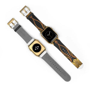Art Nouveau Apple Watch Band - Vintage Faux Leather - Dipaliz - Bands