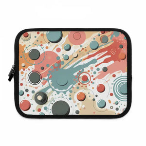 Dipaliz Artful Laptop Sleeve - Color Explosion Tech Case - Black / 10’’ - Bags