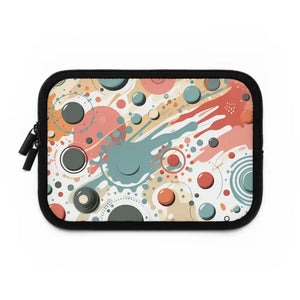 Dipaliz Artful Laptop Sleeve - Color Explosion Tech Case - Black / 7’’ - Bags