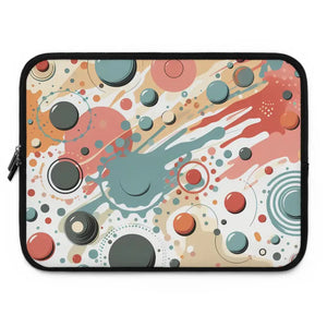Dipaliz Artful Laptop Sleeve - Color Explosion Tech Case - Black / 15’’ - Bags