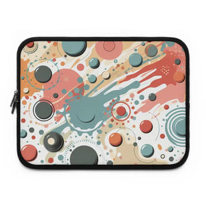 Dipaliz Artful Laptop Sleeve - Color Explosion Tech Case - Black / 13’’ - Bags