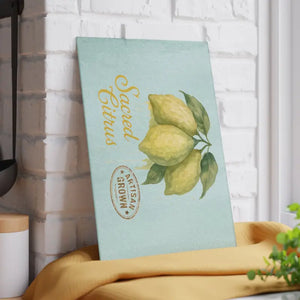 Premium Artisan Lemon Glass Cutting Board - Vibrant Citrus - Dipaliz - Boards