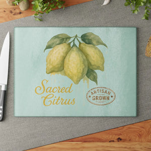 Artisan Lemon Glass Cutting Board – Tempered - Dipaliz - Boards
