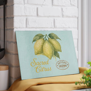 Artisan Lemon Glass Cutting Board – Tempered - Dipaliz - Boards