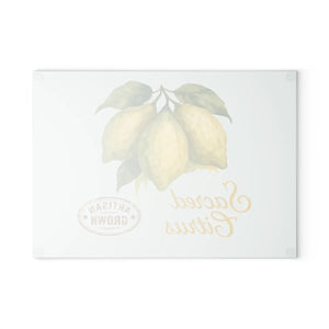 Artisan Lemon Glass Cutting Board – Tempered - Dipaliz - Boards
