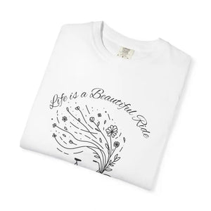 Artistic Bicycle Graphic Tee Unisex Casual Wear Dipaliz - T-shirts