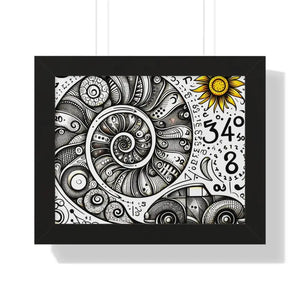 Premium Horizontal Poster - Bold Pigment Inks - Dipaliz - 14″ x 11″ / Black - Posters Prints & Visual Artwork