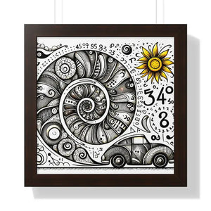 Premium Horizontal Poster - Bold Pigment Inks - Dipaliz - 16″ x / Walnut - Posters Prints & Visual Artwork