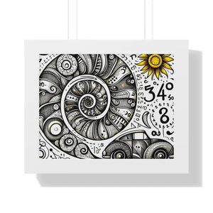 Premium Horizontal Poster - Bold Pigment Inks - Dipaliz - 14″ x 11″ / White - Posters Prints & Visual Artwork