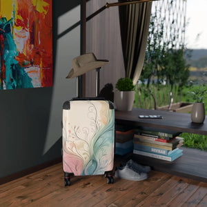 Artistic Floral Suitcase - Boho Style Travel Gear - Dipaliz - Suitcases