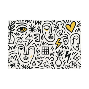 Stunning Abstract Satin Poster Prints for Bold Home Decor - Dipaliz - Posters