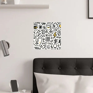 Stunning Abstract Satin Poster Prints for Bold Home Decor - Dipaliz - Posters