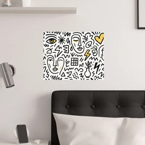 Stunning Abstract Satin Poster Prints for Bold Home Decor - Dipaliz - Posters