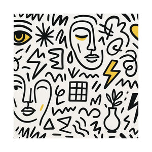 Stunning Abstract Satin Poster Prints for Bold Home Decor - Dipaliz - 14’’ x - Posters