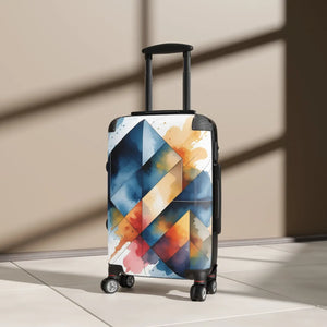 Vibrant Luggage Suitcase - Artistic Travel Design - Dipaliz - Suitcases