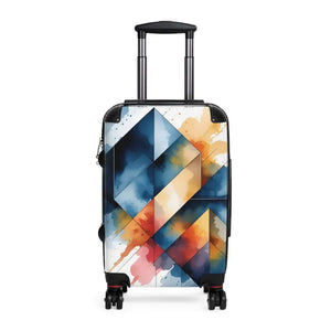 Artistic Travel Suitcase Vibrant Style Statement - Dipaliz - Suitcases