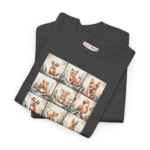 Vibrant Unisex Heavy Cotton Tee - Ultimate Comfort - Dipaliz - T-shirts