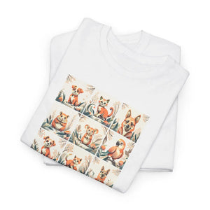 Vibrant Unisex Heavy Cotton Tee - Whole Life Print - Dipaliz - T-shirts - s