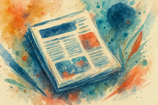 Artistic Watercolor Banner