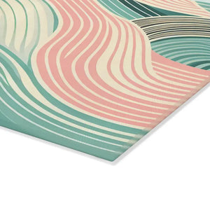 Artistic Waves Glass Cutting Board Kitchen Décor - Dipaliz - Boards