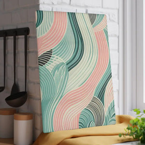 Artistic Waves Glass Cutting Board Kitchen Décor - Dipaliz - Boards