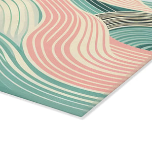 Artistic Waves Glass Cutting Board Tempered - Dipaliz - Boards
