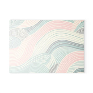 Artistic Waves Glass Cutting Board Tempered - Dipaliz - Boards