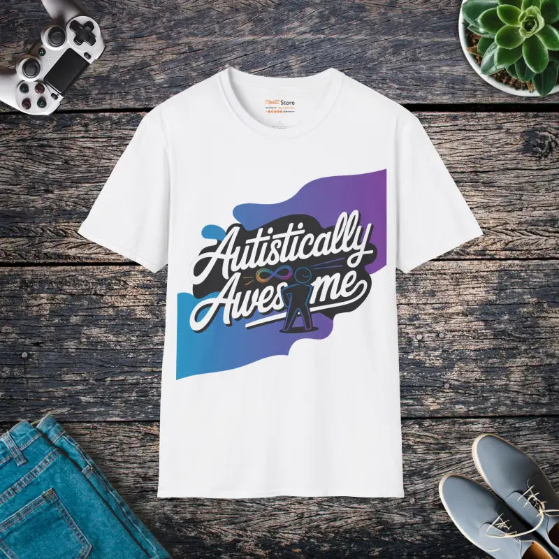 Artistically Awesome Unisex Softstyle Tee - White / s T-shirt