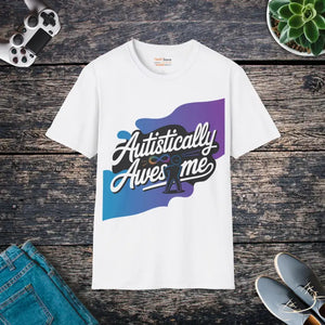 Artistically Awesome Unisex Softstyle Tee - Artistic Flair - Dipaliz - White / s - T-shirts